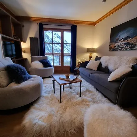 Arc 1950 Appartement De Standing Refuge Du Montagnard, Vue Incroyable Sur Le Montblanc, Skis Aux Pieds Acces Spa Et Piscine Les Arcs  Exterior foto